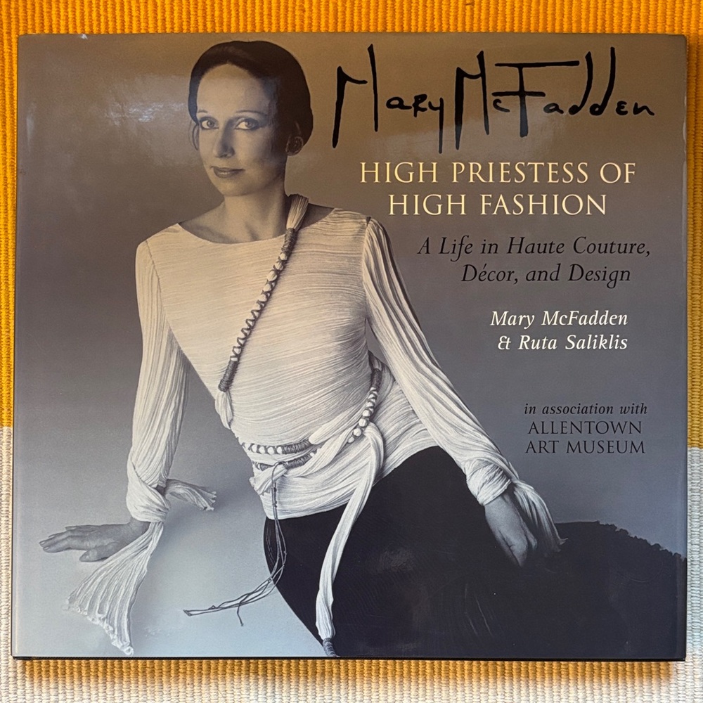High Priestess of High Fashion Book - Fashion History and Haute Couture.
